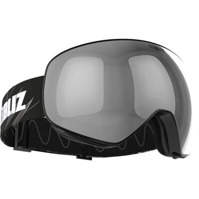 Bliz Floz Ski Goggles - Black Brown Silver Mirror - Ski Goggles Bliz Floz Ski Goggles - Black Brown Silver Mirror - Ski Goggles