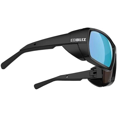 Bliz Eyewear Peak Nano Photochromic matt schwarz/braun mit blauer multifotokromatischer Bliz Eyewear Peak Nano Photochromic matt schwarz/braun mit blauer multifotokromatischer