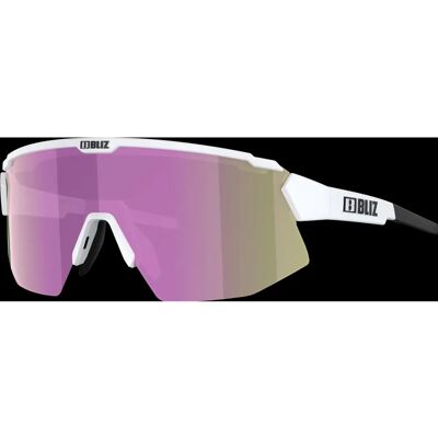 Bliz Eyewear Breeze Small Padel - hvit/brun med rosegull Bliz Eyewear Breeze Small Padel - hvit/brun med rosegull