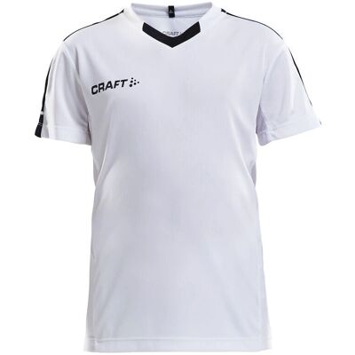 Craft Progress Jersey - Børn Fodboldtrøje Grøn og Hvid Craft Progress Jersey - Børn Fodboldtrøje Grøn og Hvid