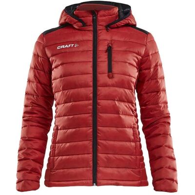 Craft Bright Red/Black Isolate Jakke - Sportswear Craft Bright Red/Black Isolate Jakke - Sportswear
