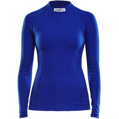 Craft kvindes langærmet baselayer - Blå - XS Craft kvindes langærmet baselayer - Blå - XS
