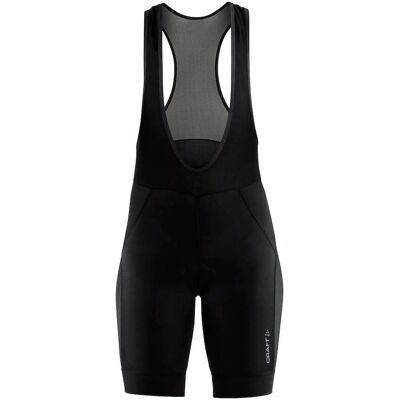 Craft Rise Bib Shorts - Zwart - Maat: L - Vrouw - Fietsbroek Craft Rise Bib Shorts - Zwart - Maat: L - Vrouw - Fietsbroek