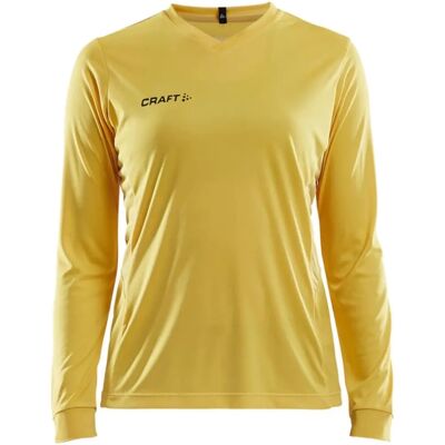 T-Shirt d'entraînement Craft Squad Solide - Femmes - Jaune - Publicité T-Shirt d'entraînement Craft Squad Solide - Femmes - Jaune - Publicité