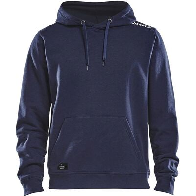 Craft Granatowa bluza z kapturem dla mężczyzn - Odzież Craft Granatowa bluza z kapturem dla mężczyzn - Odzież