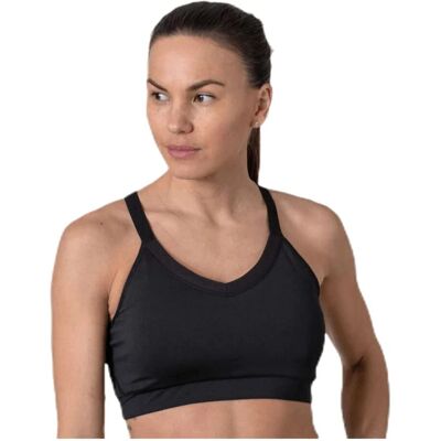 Craft XS Schwarzes Sport-BH - Unterstützung für mittlere bis hohe Belastung Craft XS Schwarzes Sport-BH - Unterstützung für mittlere bis hohe Belastung