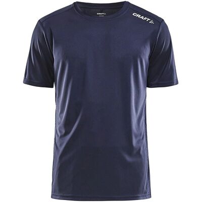 Craft Rush SS T-Shirt Navy - Sport T-Shirt Craft Rush SS T-Shirt Navy - Sport T-Shirt