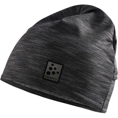 Craft Microfleece Paardenstaart Beanie - Zwart - Unisex Craft Microfleece Paardenstaart Beanie - Zwart - Unisex