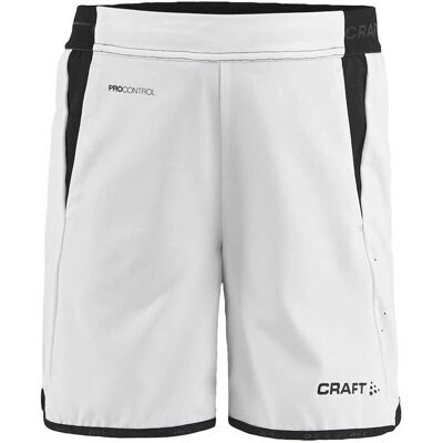 Craft Pro Control Impact Shorts - Kinderen Wit-Zwart Craft Pro Control Impact Shorts - Kinderen Wit-Zwart