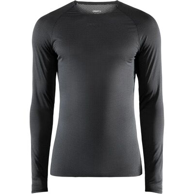 Craft Herren Pro Dry Nanoweight Langarm Baselayer - Schwarz Craft Herren Pro Dry Nanoweight Langarm Baselayer - Schwarz