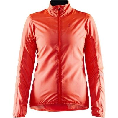 Craft XS Orange Damen Fahrradjacke Leicht Wind Craft XS Orange Damen Fahrradjacke Leicht Wind