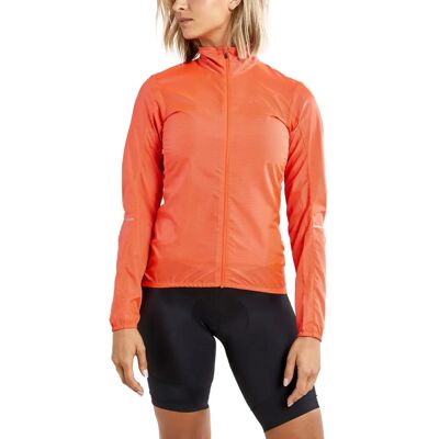 Craft Essence Light Wind Damenjacke Orange S - Jacke Craft Essence Light Wind Damenjacke Orange S - Jacke