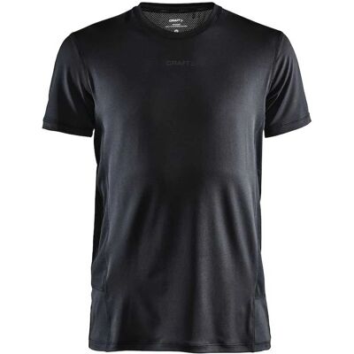 Craft Adv Essence Kortærmet T-Shirt til Mænd - Sort - T-Shirt Craft Adv Essence Kortærmet T-Shirt til Mænd - Sort - T-Shirt