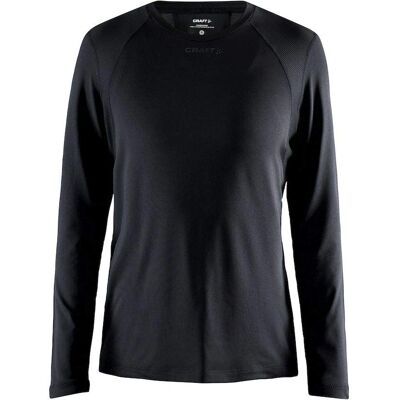 Maglietta a maniche lunghe Craft ADV Essence - Nera - Allenamento Maglietta a maniche lunghe Craft ADV Essence - Nera - Allenamento