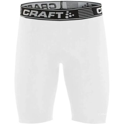 Craft 1906858 Hvide korte kompressionstights - Short Tights Craft 1906858 Hvide korte kompressionstights - Short Tights