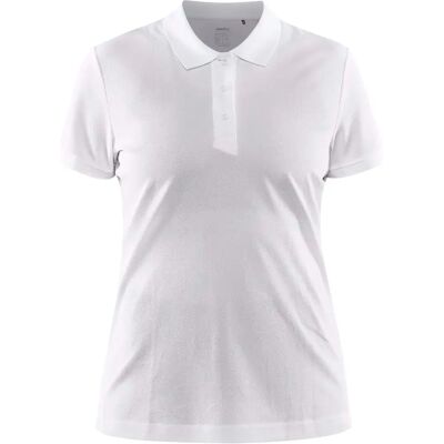 Craft Core Unify Wit Dames Poloshirt - Dames Poloshirt Craft Core Unify Wit Dames Poloshirt - Dames Poloshirt