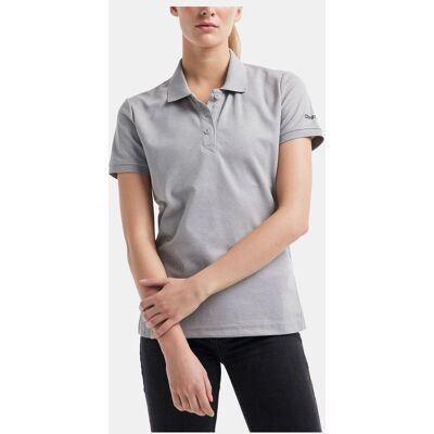 Craft Grå Unify Poloshirt - Hele året Kvinder Craft Grå Unify Poloshirt - Hele året Kvinder