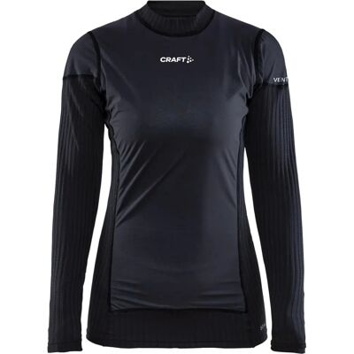 Craft Active Extreme X Wind Langærmet Baselayer til kvinder - Sort Granit - M Craft Active Extreme X Wind Langærmet Baselayer til kvinder - Sort Granit - M