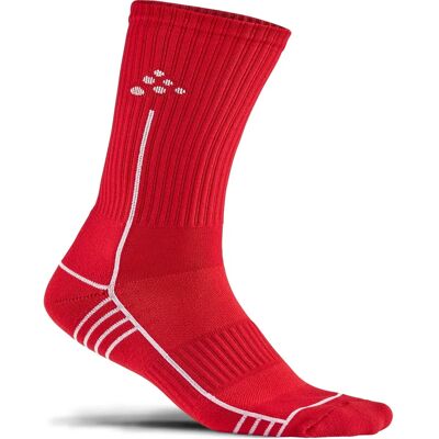 Craft Unisex Mid Rød Sportsokker - Fodbold Craft Unisex Mid Rød Sportsokker - Fodbold