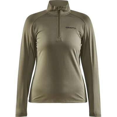 Craft Grön Midlayer - Half-zip sporttop för kvinnor Craft Grön Midlayer - Half-zip sporttop för kvinnor