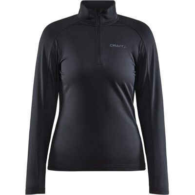 Craft Core Gain Midlayer - Damen Schwarz - Ganzjähriges Training Craft Core Gain Midlayer - Damen Schwarz - Ganzjähriges Training