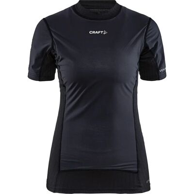 Craft Active Extreme X Wind Kurzarm Baselayer - Schwarz / Granit - Damen Craft Active Extreme X Wind Kurzarm Baselayer - Schwarz / Granit - Damen