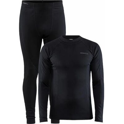 Craft Core Warm Baselayer Set - Sort - Herre Craft Core Warm Baselayer Set - Sort - Herre