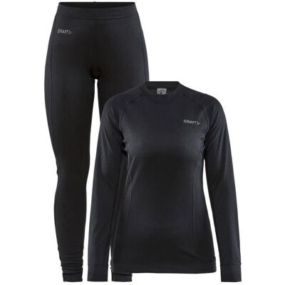 Craft 1909706 Core Dry Baselayer Set - Schwarz - Baselayer-Set Craft 1909706 Core Dry Baselayer Set - Schwarz - Baselayer-Set