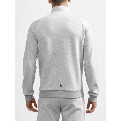 Craft 1910621 Sportjacke Grau Melange mit Vollreißverschluss Craft 1910621 Sportjacke Grau Melange mit Vollreißverschluss
