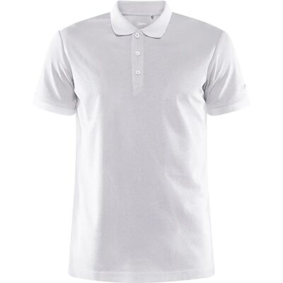 Craft Core Unify Polo Shirt - Sportives Funktionelles Recyceltes Polyester Weiß XS Craft Core Unify Polo Shirt - Sportives Funktionelles Recyceltes Polyester Weiß XS