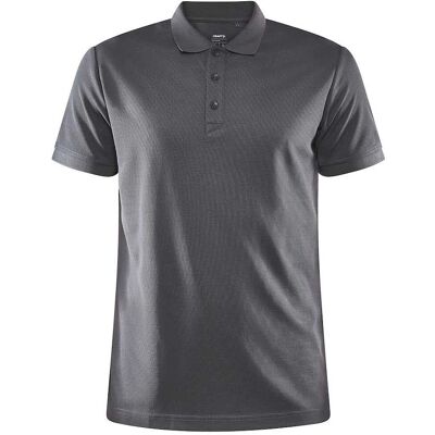 Craft Core Unify Poloshirt - Herren Grau Sportliches Funktionales Recyceltes Polyester Craft Core Unify Poloshirt - Herren Grau Sportliches Funktionales Recyceltes Polyester