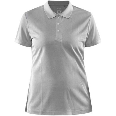 Craft Core Unify Damen Poloshirt - Recyceltes Polyester, Reguläre Passform, Granit Craft Core Unify Damen Poloshirt - Recyceltes Polyester, Reguläre Passform, Granit