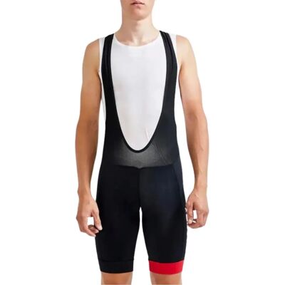 Pantalons de cyclisme noir/rouge Craft M - Hommes Endur - Publicité Pantalons de cyclisme noir/rouge Craft M - Hommes Endur - Publicité