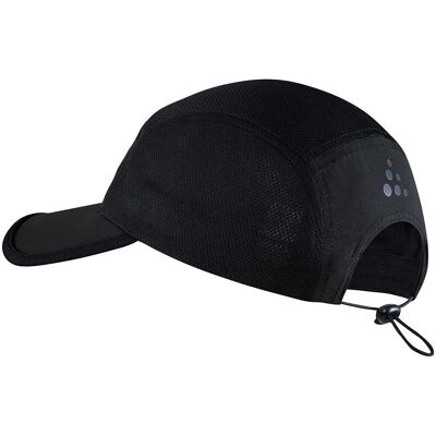 Craft Profi-Laufcap mit Mesh - Schwarz Craft Profi-Laufcap mit Mesh - Schwarz