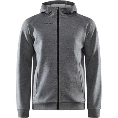 Craft 1910620 Core Soul Full Zip Hoodie - Hættetrøje til Mænd Craft 1910620 Core Soul Full Zip Hoodie - Hættetrøje til Mænd