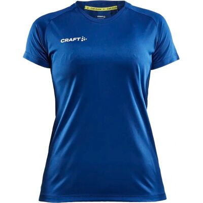 Craft Damen Ganzjähriges Evolve T-Shirt in Marine/Blau Craft Damen Ganzjähriges Evolve T-Shirt in Marine/Blau