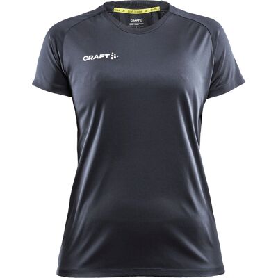 Craft Evolve Tee W Grijs - Sportshirt Craft Evolve Tee W Grijs - Sportshirt