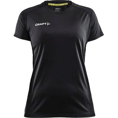 Craft Evolve Tee Kvinde Sort - Sports T-Shirt Craft Evolve Tee Kvinde Sort - Sports T-Shirt