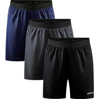 Craft Asphalt Evolve Zip Pocket Shorts - Shorts Craft Asphalt Evolve Zip Pocket Shorts - Shorts