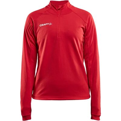 Craft Evolve Half Zip Kvinde Rød - Hele året Mid-Lag Craft Evolve Half Zip Kvinde Rød - Hele året Mid-Lag