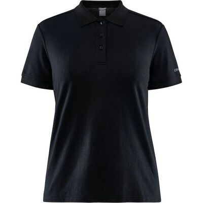 Craft Schwarzes Core Blend Poloshirt für Damen Craft Schwarzes Core Blend Poloshirt für Damen