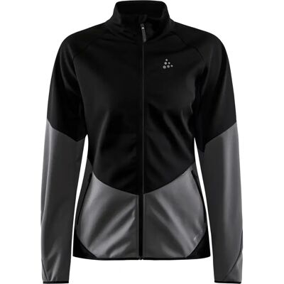 Chaqueta Mujer Glide Negra de Craft - Impermeable y Transpirable Chaqueta Mujer Glide Negra de Craft - Impermeable y Transpirable