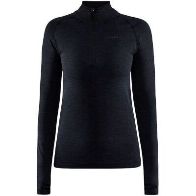 Craft Damen Unterhemd Black - Half-Zip Baselayer Craft Damen Unterhemd Black - Half-Zip Baselayer