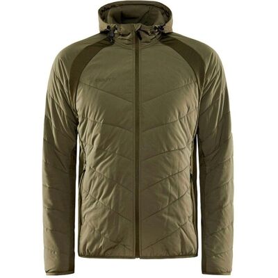 Craft Herren Hybrid Jacke - Leicht, Recycelt Polyester, Verstellbare Kapuze - Jacke Craft Herren Hybrid Jacke - Leicht, Recycelt Polyester, Verstellbare Kapuze - Jacke