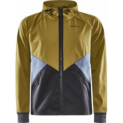 Chaqueta Capucha Core Glide de Craft - Impermeable Transpirable - Hombre XL Chaqueta Capucha Core Glide de Craft - Impermeable Transpirable - Hombre XL