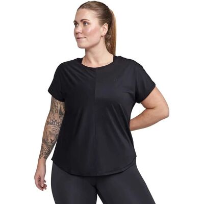 Camiseta Core Essence Plus - Negra - Mujer Camiseta Core Essence Plus - Negra - Mujer