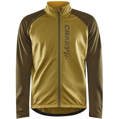 Craft Core Bike Subz Gelbe Jacke - Winddicht & Wasserabweisend Craft Core Bike Subz Gelbe Jacke - Winddicht & Wasserabweisend