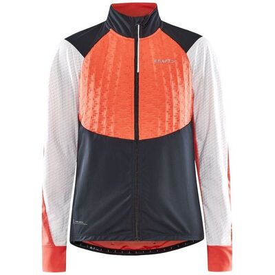 Craft ADV Bike SubZ Lumen - Chaqueta de ciclismo - Naranja y Blanco - S Craft ADV Bike SubZ Lumen - Chaqueta de ciclismo - Naranja y Blanco - S
