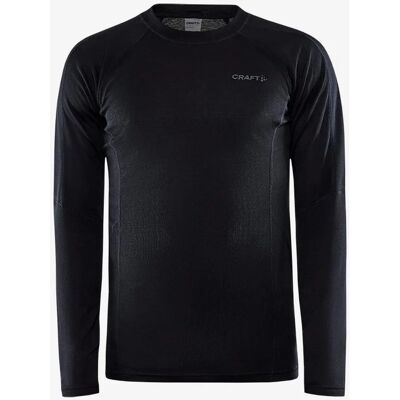 Craft CORE Warm Baselayer LS T-Shirt M - Schwarz - Größe L - Baselayer Craft CORE Warm Baselayer LS T-Shirt M - Schwarz - Größe L - Baselayer