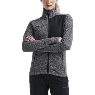 Chaqueta de felpa pesada gris XS de Craft - Chaqueta de felpa Chaqueta de felpa pesada gris XS de Craft - Chaqueta de felpa